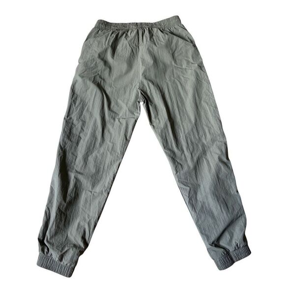 Wilo The Label Parachute Pants Joggers size L Sage Green Nylon - Picture 2 of 10